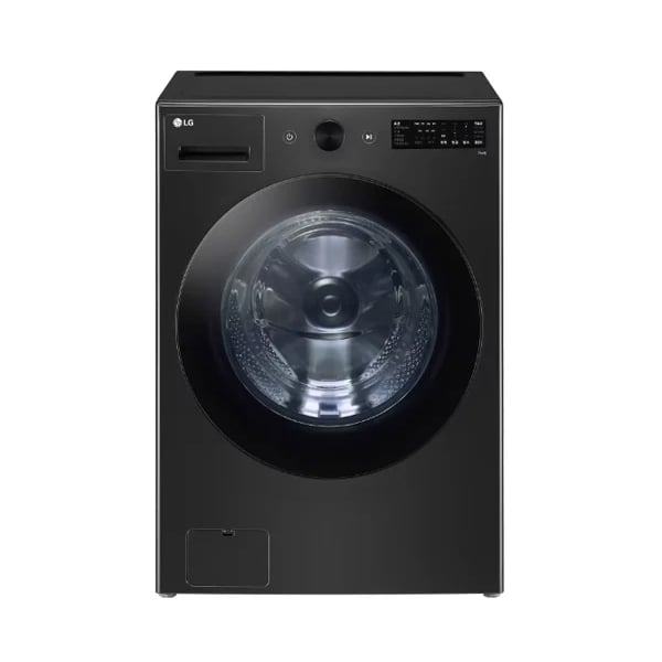 [LG] 트롬 오브제컬렉션 세탁기 24kg 스페이스 블랙 (FG24KN)