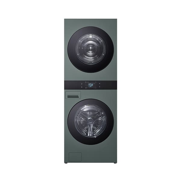 [LG] 트롬 AI 오브제컬렉션 워시타워 25kg+25kg 네이처그린 (WA2525GGZF)