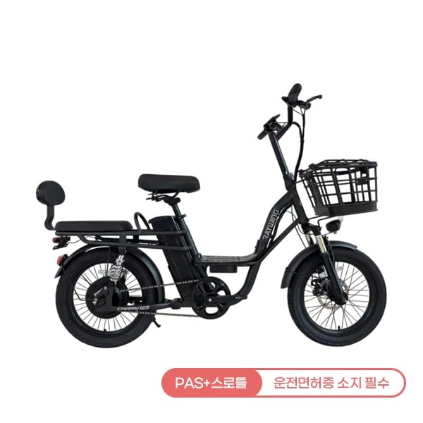 [레이윙] 캐리 미 전기자전거 CARRYME_10.4A (블랙) (48개월)